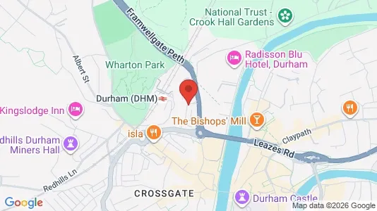 Apartments for rent i Durham - County Durham - kort over placeringen