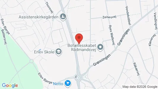 Apartments for rent i Haderslev - kort over placeringen