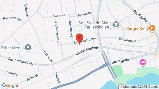 Apartments for rent i Haderslev - kort over placeringen