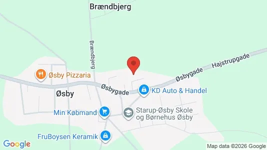Apartments for rent i Haderslev - kort over placeringen