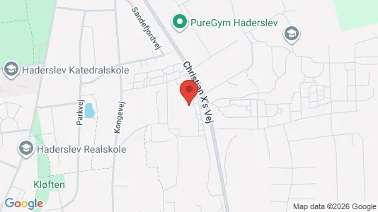Apartments for rent i Haderslev - kort over placeringen