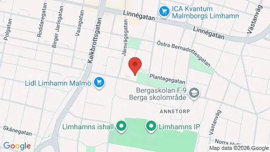 Apartments for rent i Limhamn/Bunkeflo - kort over placeringen