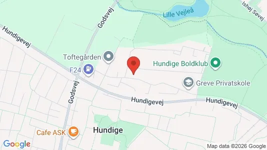 Apartments for rent i Greve - kort over placeringen