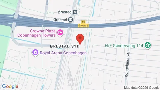 Apartments for rent i Copenhagen S - kort over placeringen