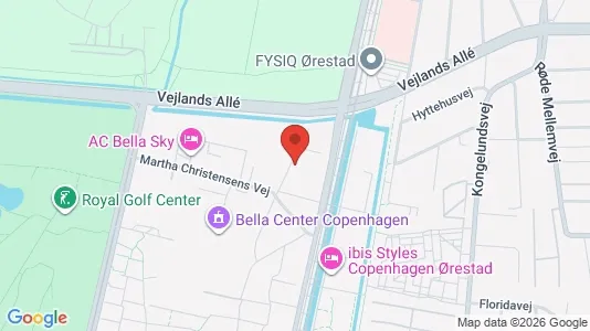 Apartments for rent i Copenhagen S - kort over placeringen