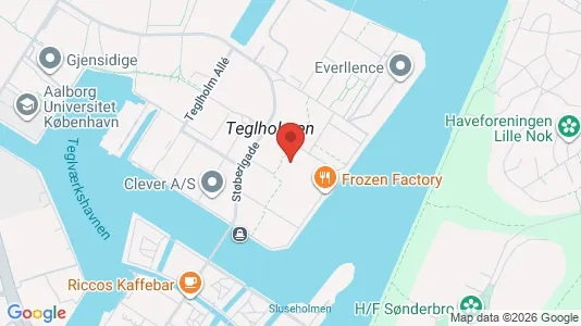 Apartments for rent i Copenhagen SV - kort over placeringen