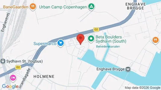 Apartments for rent i Copenhagen SV - kort over placeringen