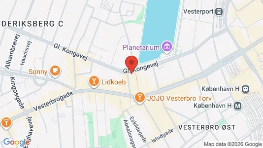 Rooms for rent i Copenhagen S - kort over placeringen