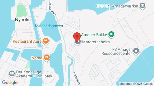 Rooms for rent i Copenhagen S - kort over placeringen