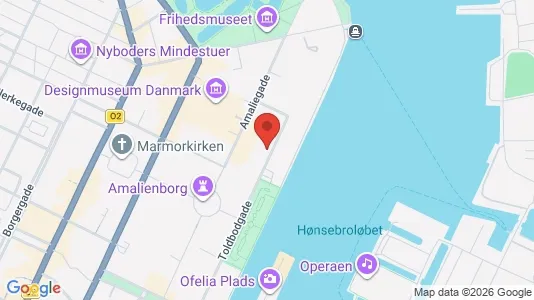Rooms for rent i Copenhagen S - kort over placeringen