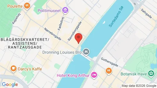 Rooms for rent i Copenhagen S - kort over placeringen