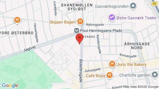 Rooms for rent i Copenhagen S - kort over placeringen