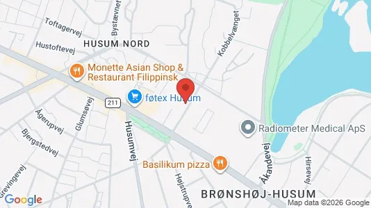 Apartments for rent i Brønshøj - kort over placeringen