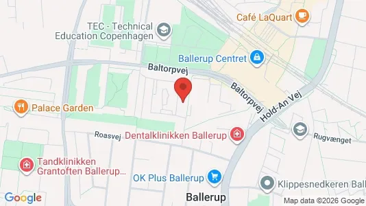 Apartments for rent i Ballerup - kort over placeringen