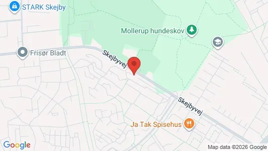 Apartments for rent i Risskov - kort over placeringen