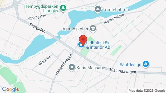 Apartments for rent i Ljungby - kort over placeringen