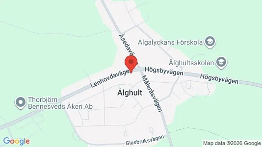 Apartments for rent i Uppvidinge - kort over placeringen