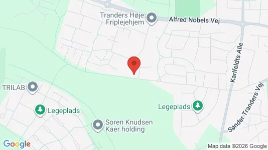 Apartments for rent i Aalborg Øst - kort over placeringen