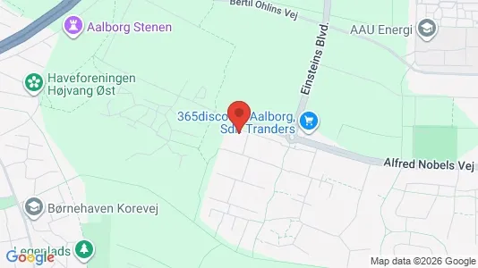 Apartments for rent i Aalborg Øst - kort over placeringen