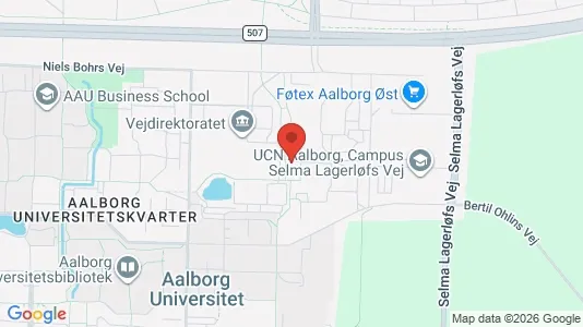 Apartments for rent i Aalborg Øst - kort over placeringen
