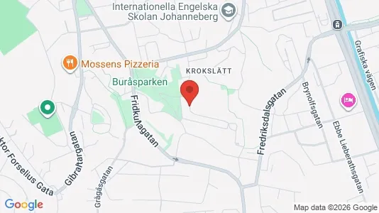 Apartments for rent i Johanneberg - kort over placeringen