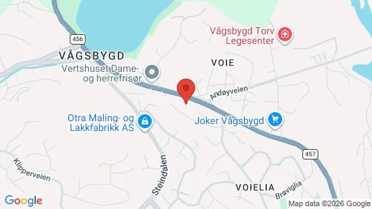 Apartments for rent i Kristiansand - kort over placeringen