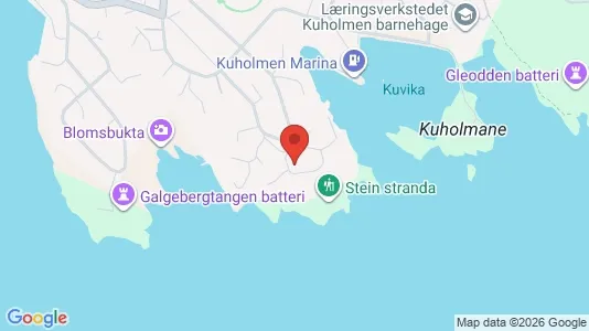 Rooms for rent i Kristiansand - kort over placeringen