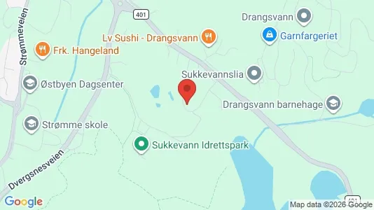Rooms for rent i Kristiansand - kort over placeringen