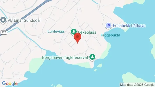 Rooms for rent i Lillesand - kort over placeringen