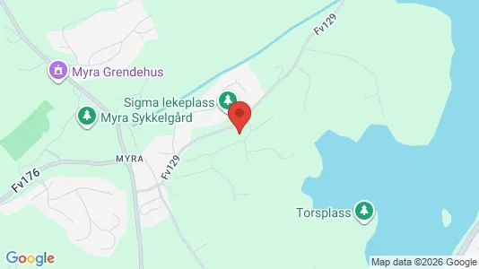 Rooms for rent i Arendal - kort over placeringen