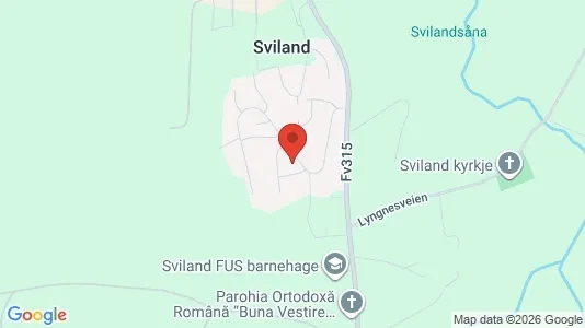 Apartments for rent i Sandnes - kort over placeringen
