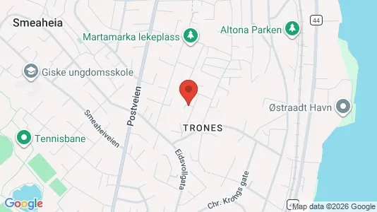 Apartments for rent i Sandnes - kort over placeringen