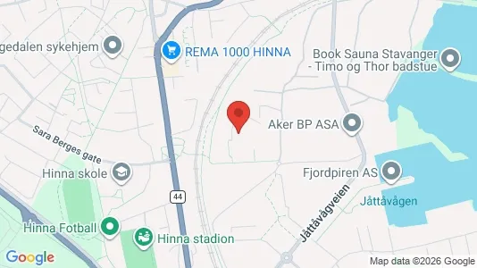 Apartments for rent i Stavanger - kort over placeringen