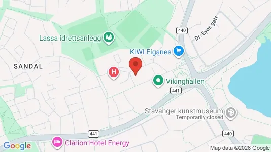 Apartments for rent i Stavanger - kort over placeringen