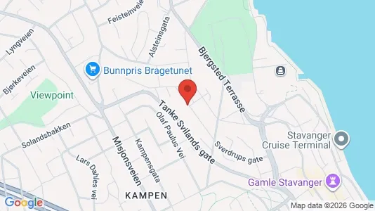 Apartments for rent i Porsgrunn - kort over placeringen