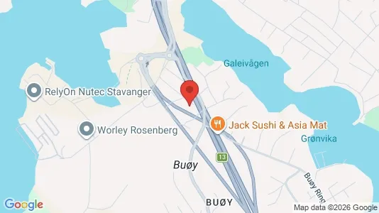 Apartments for rent i Stavanger - kort over placeringen