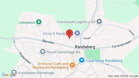 Rooms for rent i Randaberg - kort over placeringen
