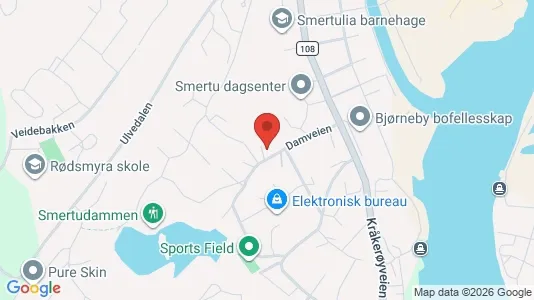 Rooms for rent i Fredrikstad - kort over placeringen