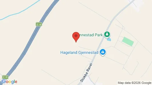 Rooms for rent i Sandefjord - kort over placeringen