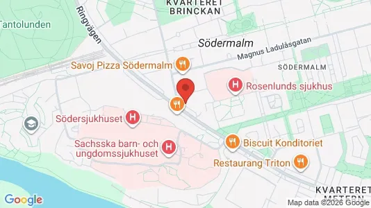 Apartments for rent i Södermalm - kort over placeringen