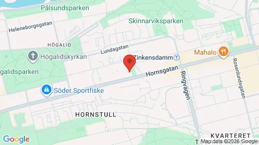 Rooms for rent i Södermalm - kort over placeringen