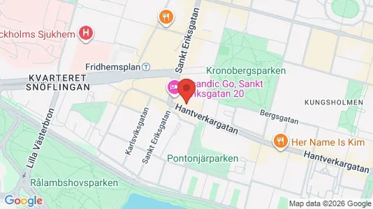 Apartments for rent i Kungsholmen - kort over placeringen