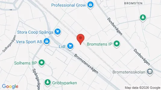 Apartments for rent i Östersund - kort over placeringen