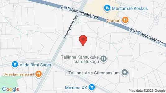 Apartments for rent i Tallinn Kesklinna - kort over placeringen