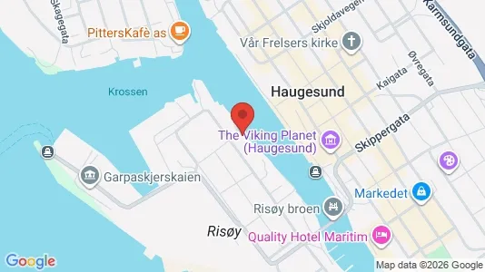 Apartments for rent i Haugesund - kort over placeringen
