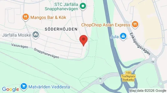 Apartments for rent i Järfälla - kort over placeringen