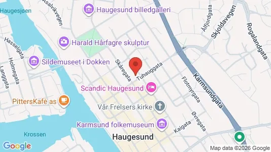 Apartments for rent i Stryn - kort over placeringen