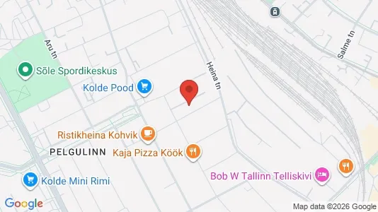 Apartments for rent i Tallinn Kesklinna - kort over placeringen