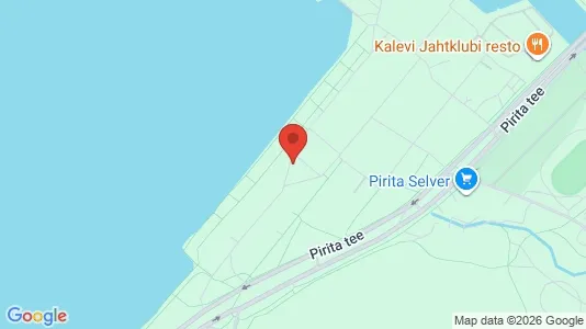 Apartments for rent i Tallinn Pirita - kort over placeringen