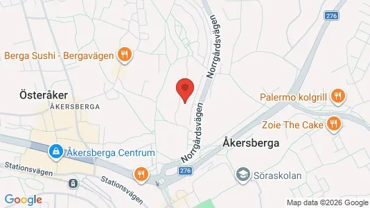 Apartments for rent i Österåker - kort over placeringen